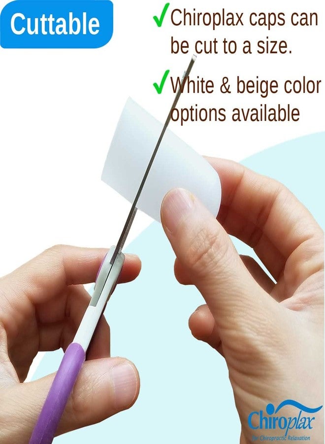 Chiroplax Gel Toe Cap Sleeve Protector Cushions Pads Guard Cover Separator Bunion Hammer Toe Callus Corn Blister Missing Ingrown Nails (Combo - 4Ss 2Ls, Beige) - Image 4